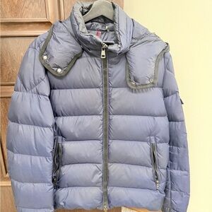 Moncler Navy Puffer Jacket